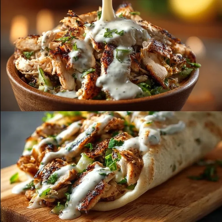 Delicious Chicken Shawarma with creamy garlic sauce served on a plate.