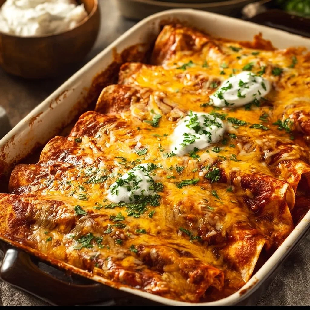 Delicious Chicken Enchiladas