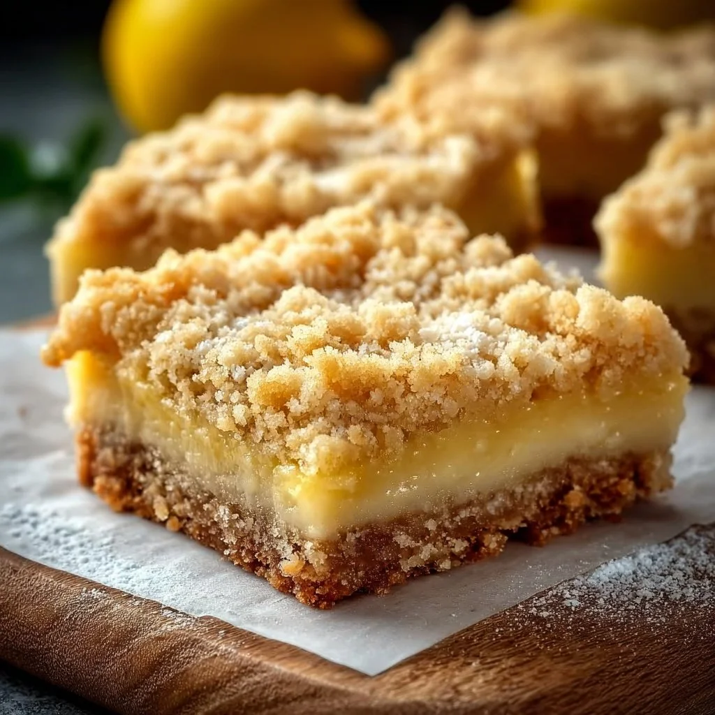 Lemon Crumb Bars
