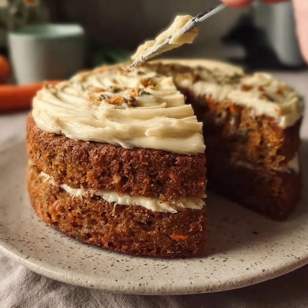Easy Carrot Cake with Cream Cheese Frosting