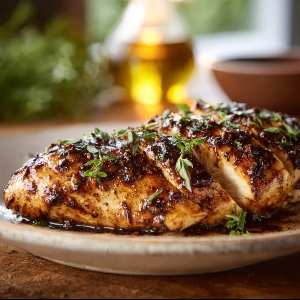 Balsamic Baked Chicken Breast