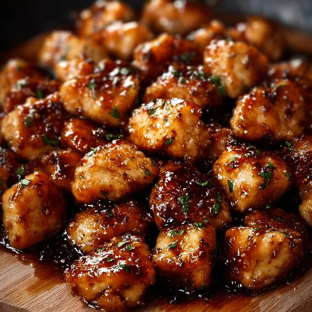 Honey Garlic Chicken Bites