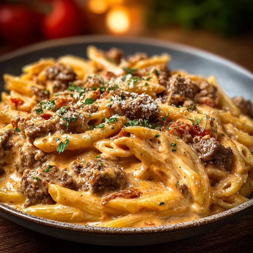 Creamy Beef Pasta