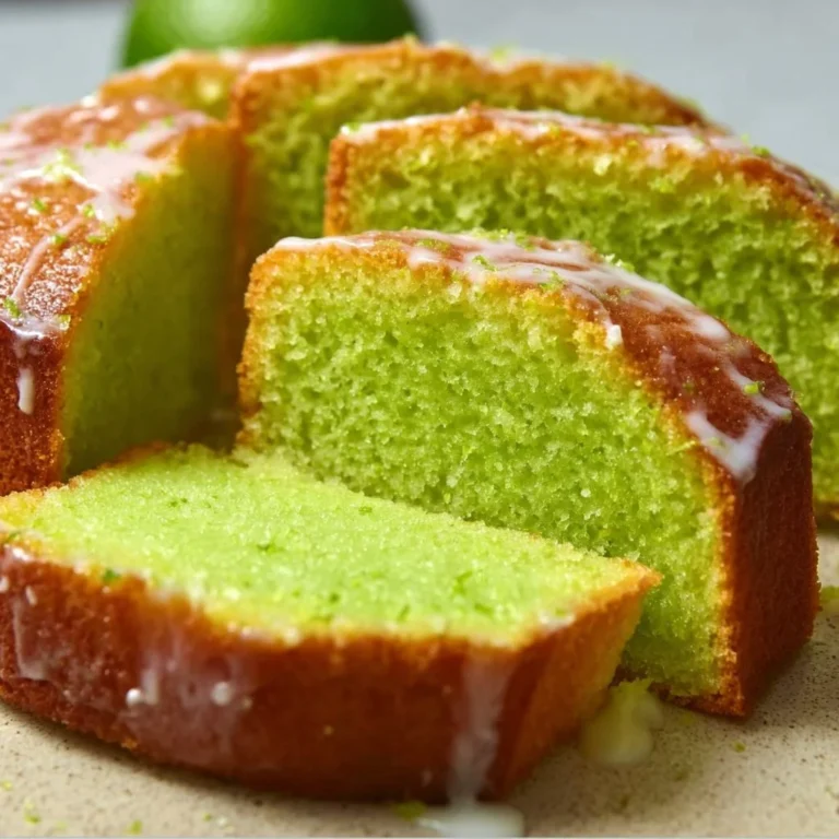 Delicious key lime poke cake topped with lime zest and whipped cream